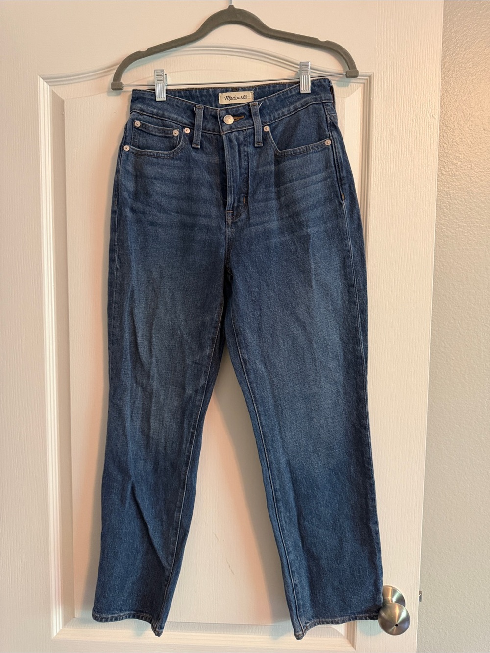 Madewell Curvy Perfect Vintage Straight Jean